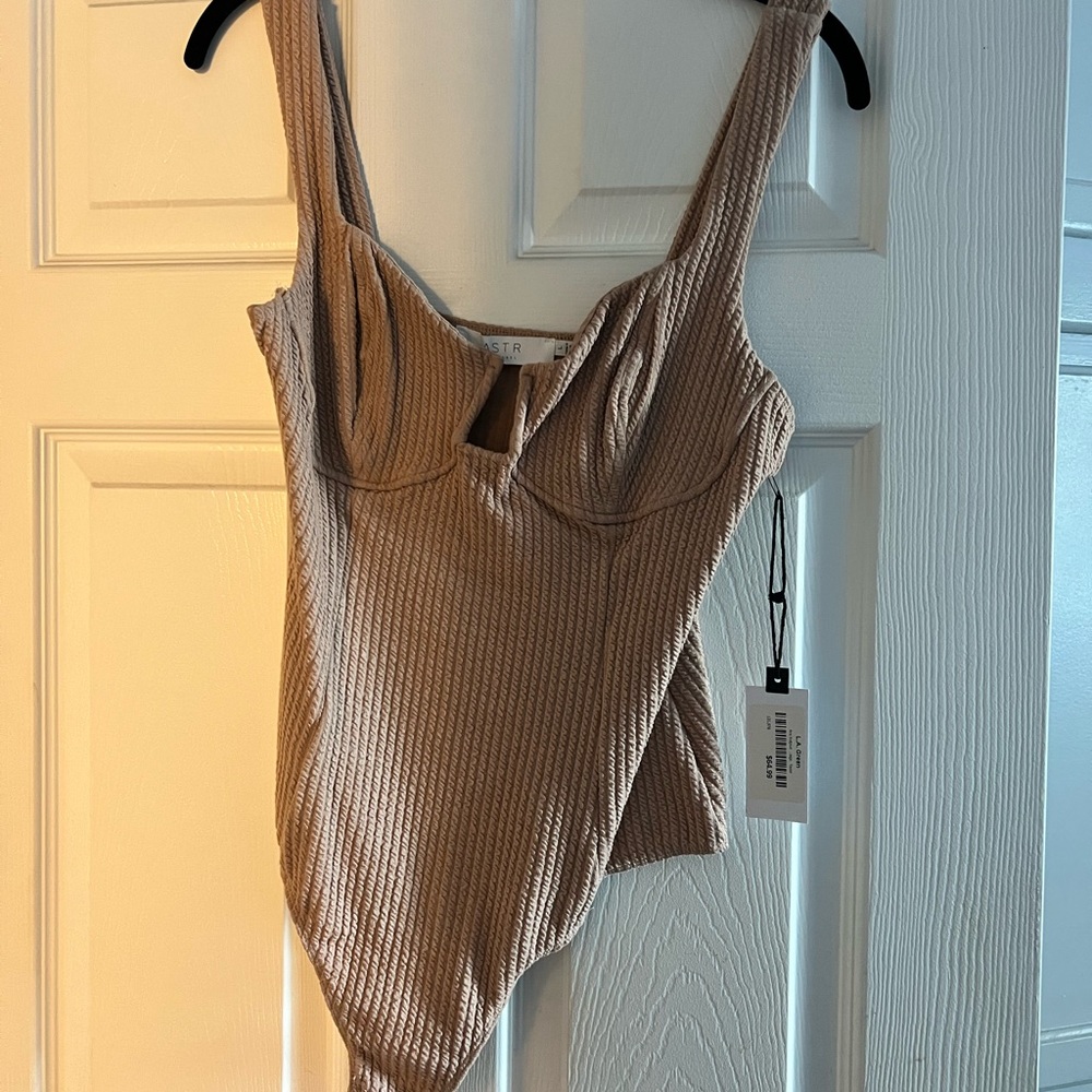ASTR Aria Ribbed Bodysuit